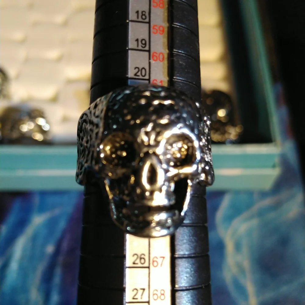 Design skull ring   (G) - Picture 5 of 5